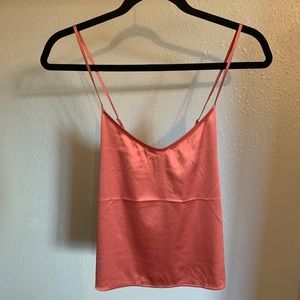 Express Crisscross Satin Tank Top